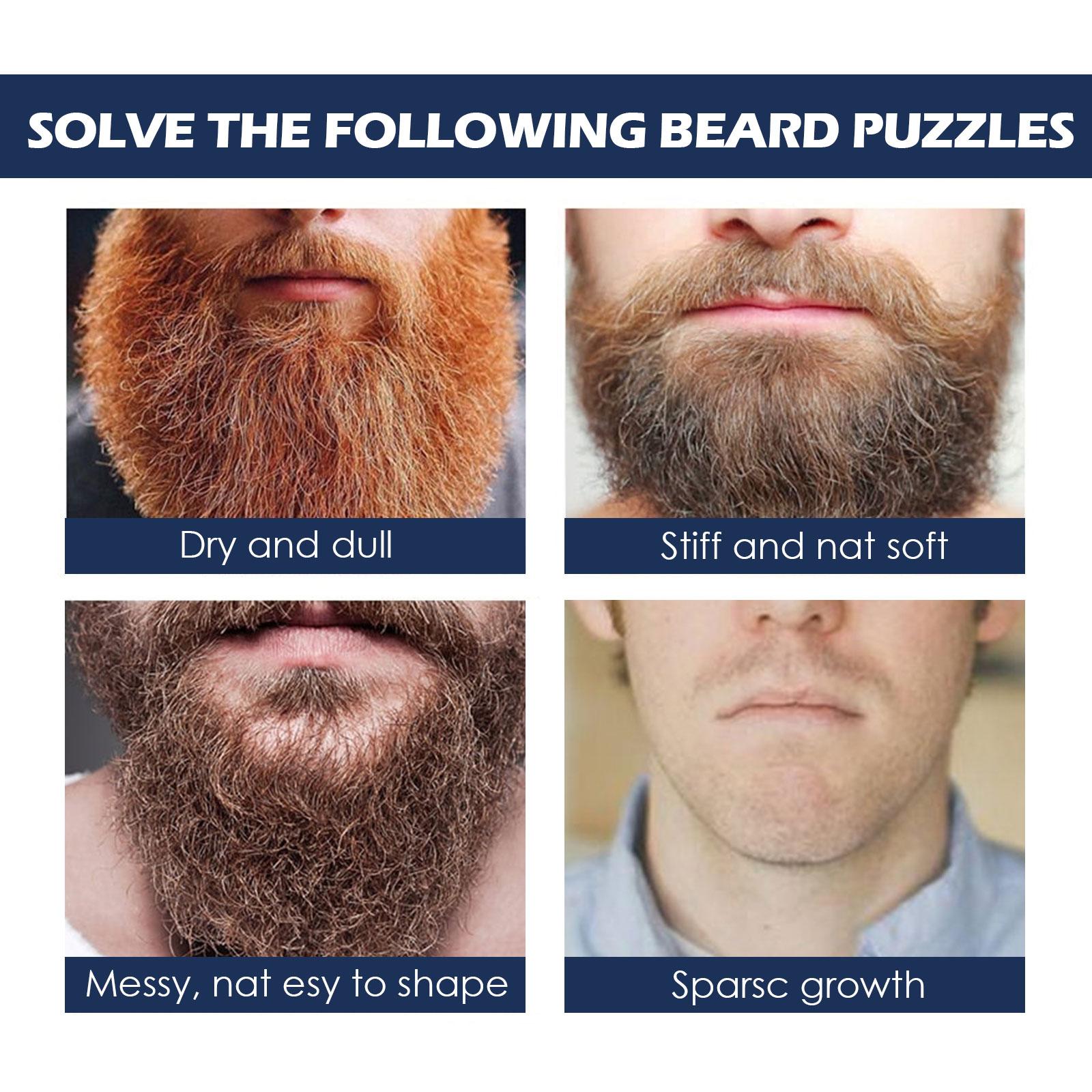 EELHOE Beard Care Oil Strengthen And Nourish Beard Roots Hydration