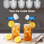 Portable Ice Maker Compact Countertop Delivers 6 Ice Cubes In 9 Minutes
