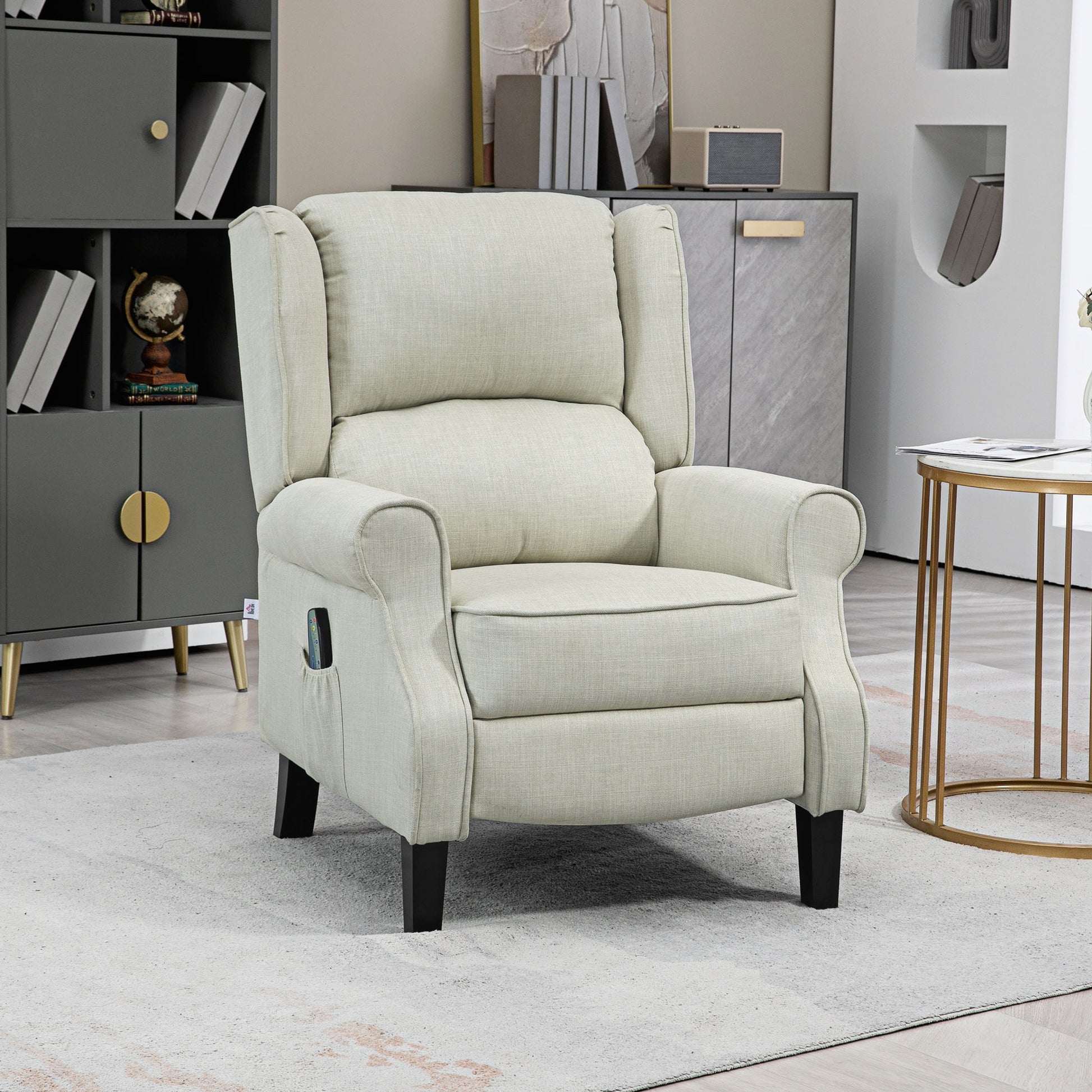 Vibration Massage Recliner Chair for Living Room with Heat At Home