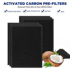 Honeywell HEPA Carbon Filter Replacement for HPA200 HPA250 Air Purifiers