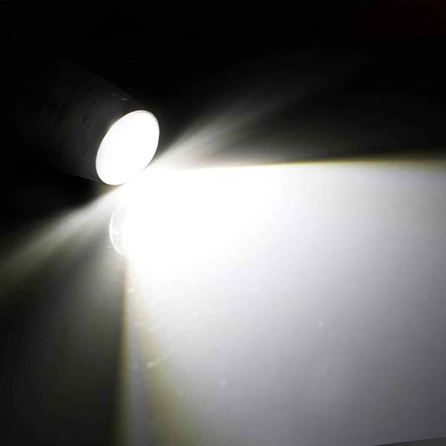 10PCS T10 LED Bulbs 6000K White for Interior & License Lights