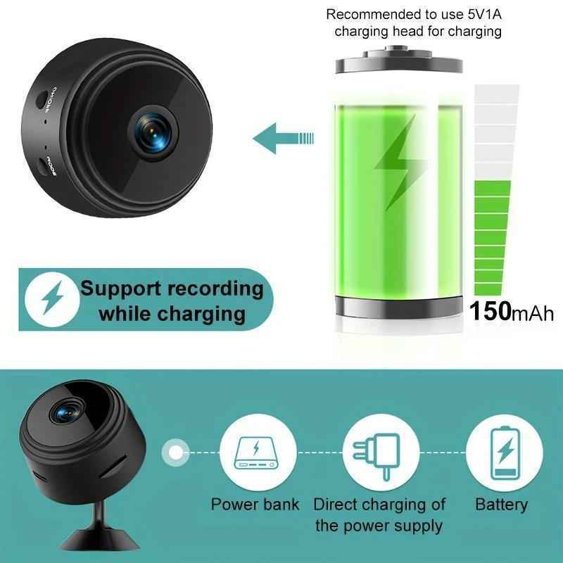 HD Surveillance Camera, Remote Mobile Viewing, Easy Installation, Suitable For Home Use