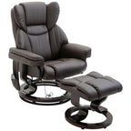 Massage Sofa Recliner Chair w/ Footrest 10 Vibration Points