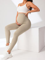 Women's Maternity Leggings Over The Belly Pregnancy Yoga Pants Active Wear Workout Leggings in a soft, breathable fabric.