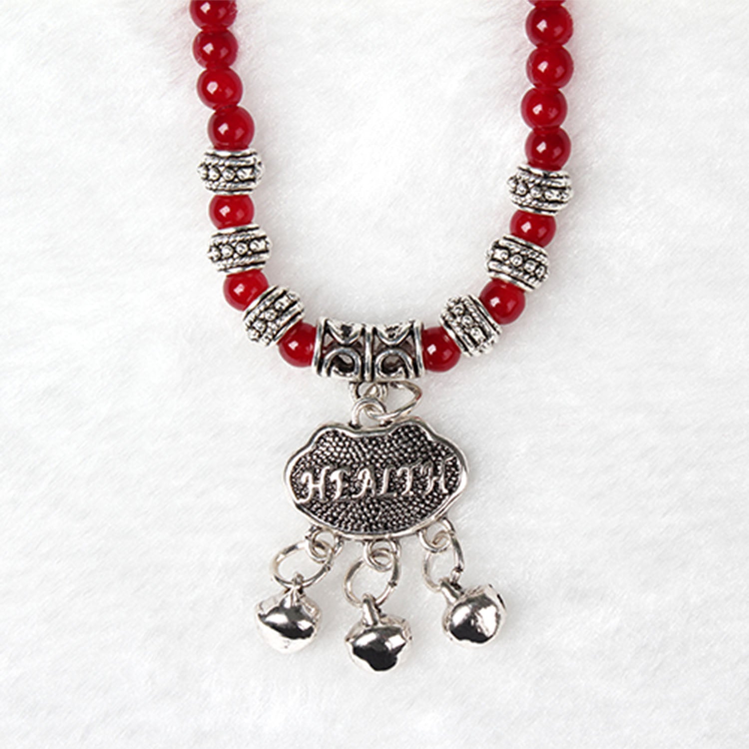Red Agate Beaded Good Lock Bracelet Amulet For Daily Energy