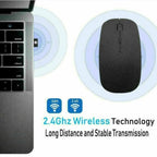 2.4GHz USB Wireless Optical Mouse 1000dpi for MacBook & PC