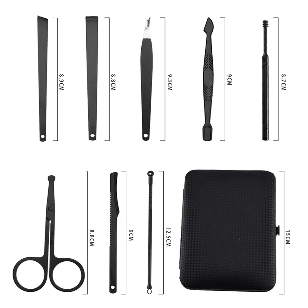 18-Piece Nail Clippers Trimming Tool Set Manicure Kit Pedicure