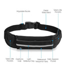 1Pc Sports Waist Bag Running Belt Pack Waterproof Adjustable Waist Pouch