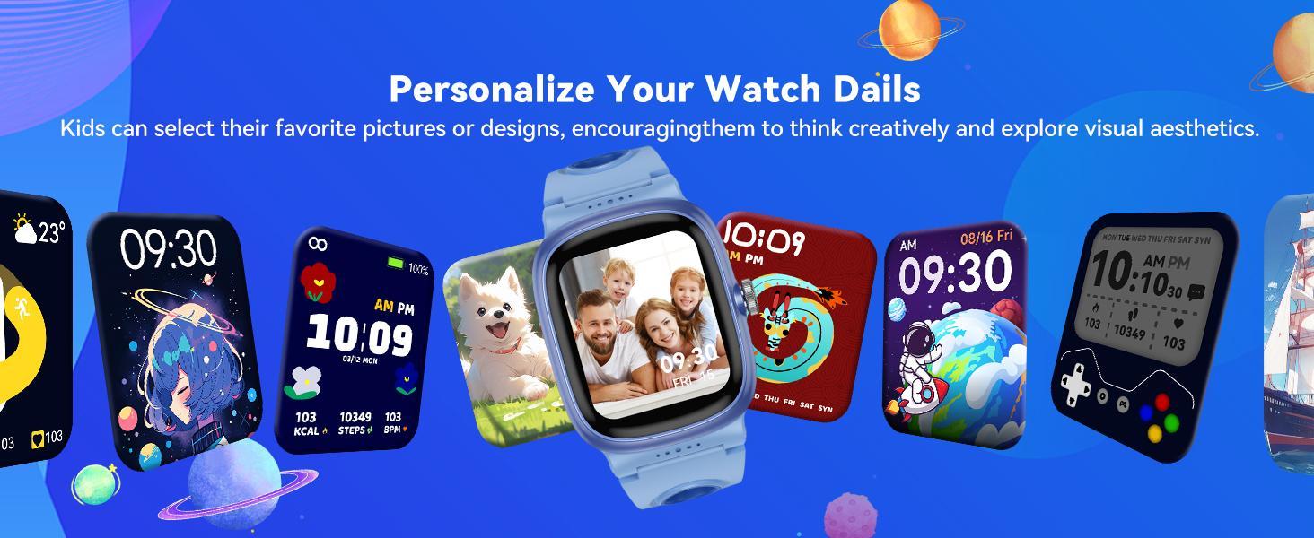 K1 Children's Smart Watch Compatible With iPhone And Android