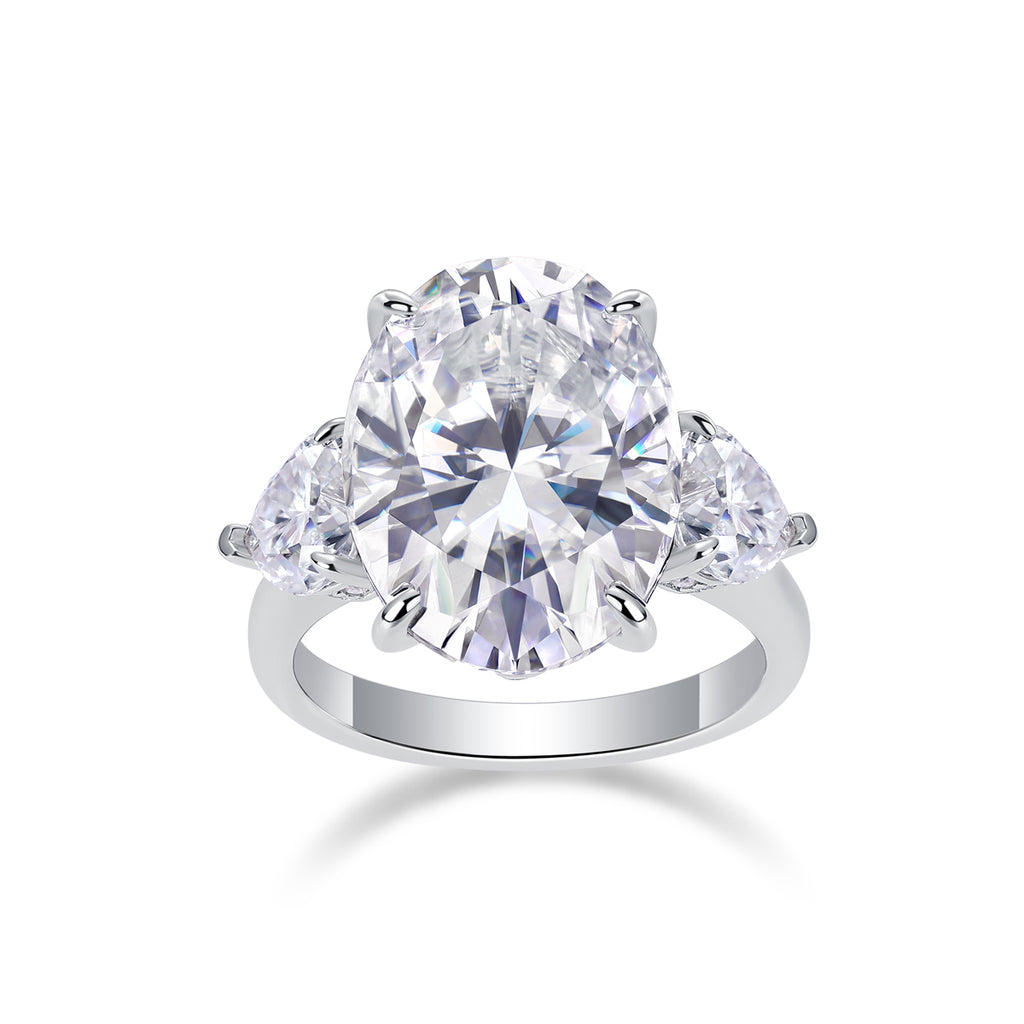 Soul Resonance Moissanite S925 Sterling Silver Jewelry Set Diamond
