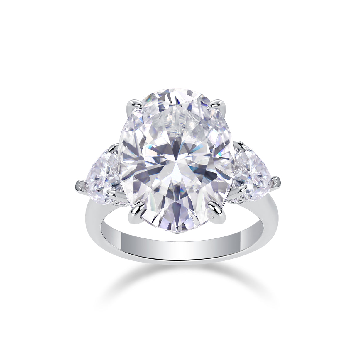 Soul Resonance Moissanite S925 Sterling Silver Jewelry Set Diamond