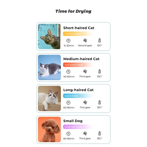 Pet Dryer Room Compact At Home Safe Drying For Cats And Dogs