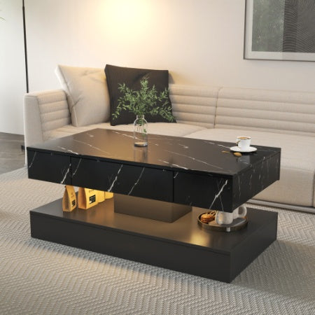 6.93IN High LED Coffee Table Modern Living Room LED Lights