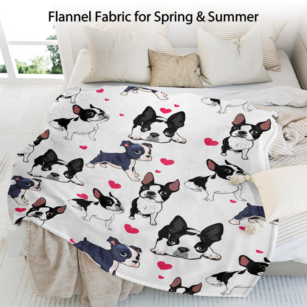 1pc Adorable Fleece Dog Blanket - Soft, Cozy, Lightweight, Warm, Flannel Throw For Couch, Bed, Sofa, Living Room Decor - Perfect For Snuggling Up On Chilly Days 75x100cm,130x150cm,150x200cm.