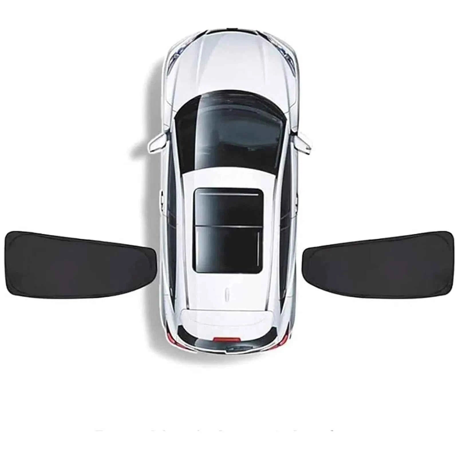 Magnetic Car Side Front Rear Window Sun Shade Cover Mesh Shield UV Protection | 4X Secondary image