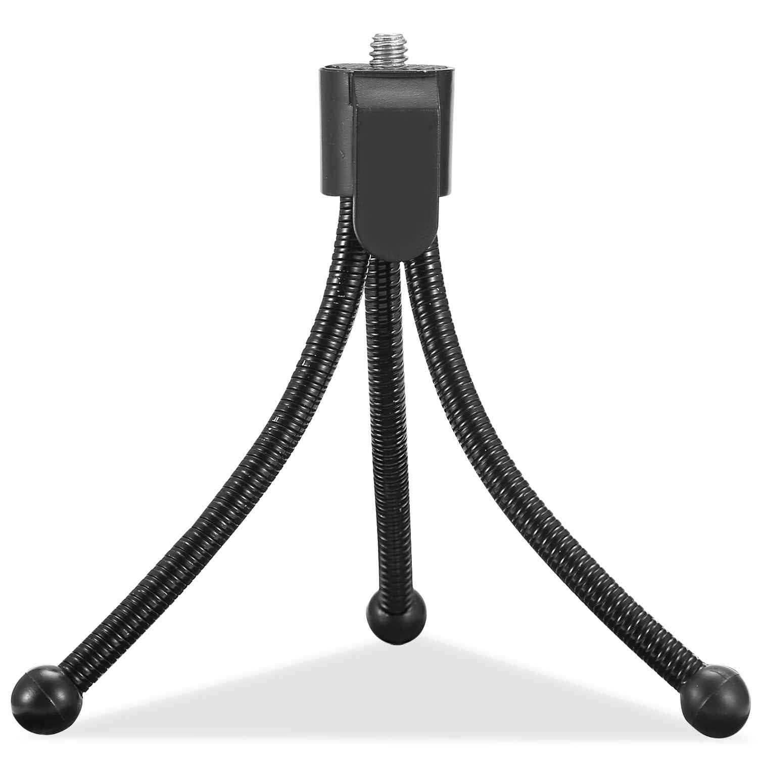 Flexible Mini Tripod Stand for Camera, Portable 1/4"-20 Screw Mount with Non-Slip Feet, Durable for DSLR, 35mm, and Compact Cameras Main image
