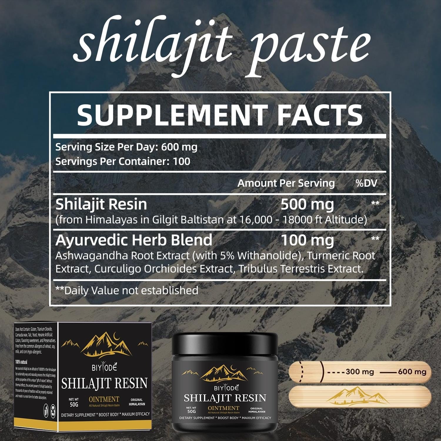Pure Himalayan Shilajit Gummies with Ashwagandha Gokshura Boost