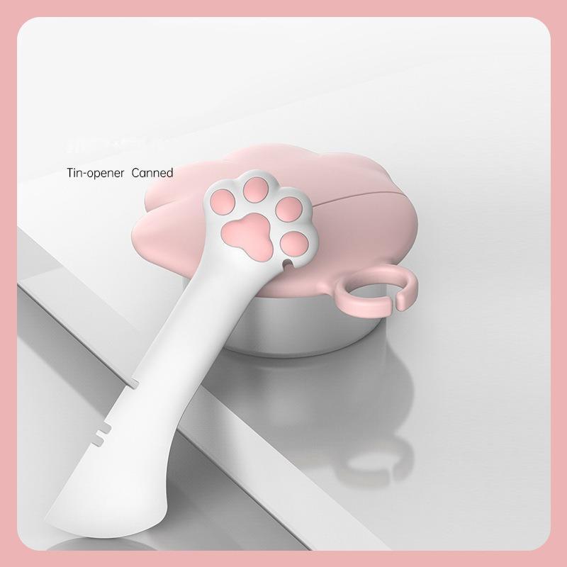 Pet Canned Spoon Jar Opener For Wet And Dry Pet Food Feeding