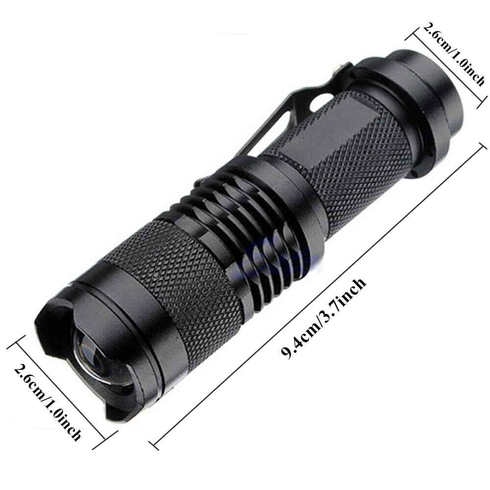 UV Ultra Violet Flashlight Handheld Blacklight Small Flashlight 395nm Secondary image