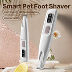 Pet Paw Trimmer 1Pack Rechargeable Quiet Trimmer For Pets LED new 2025