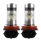 H8 H9 H11 LED Fog DRL Light Bulbs 6000K White (2PCS)