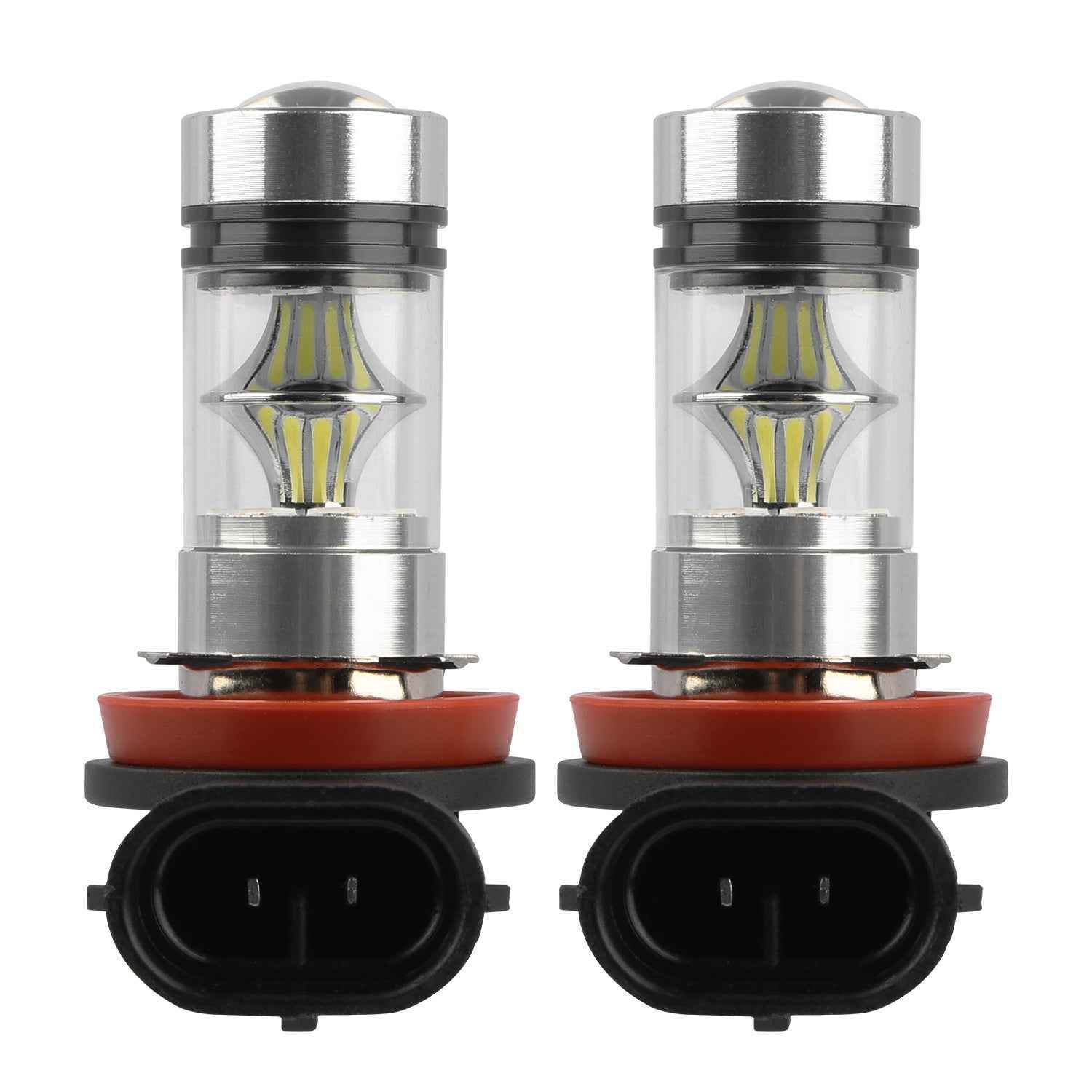 H8 H9 H11 LED Fog DRL Light Bulbs 6000K White (2PCS)