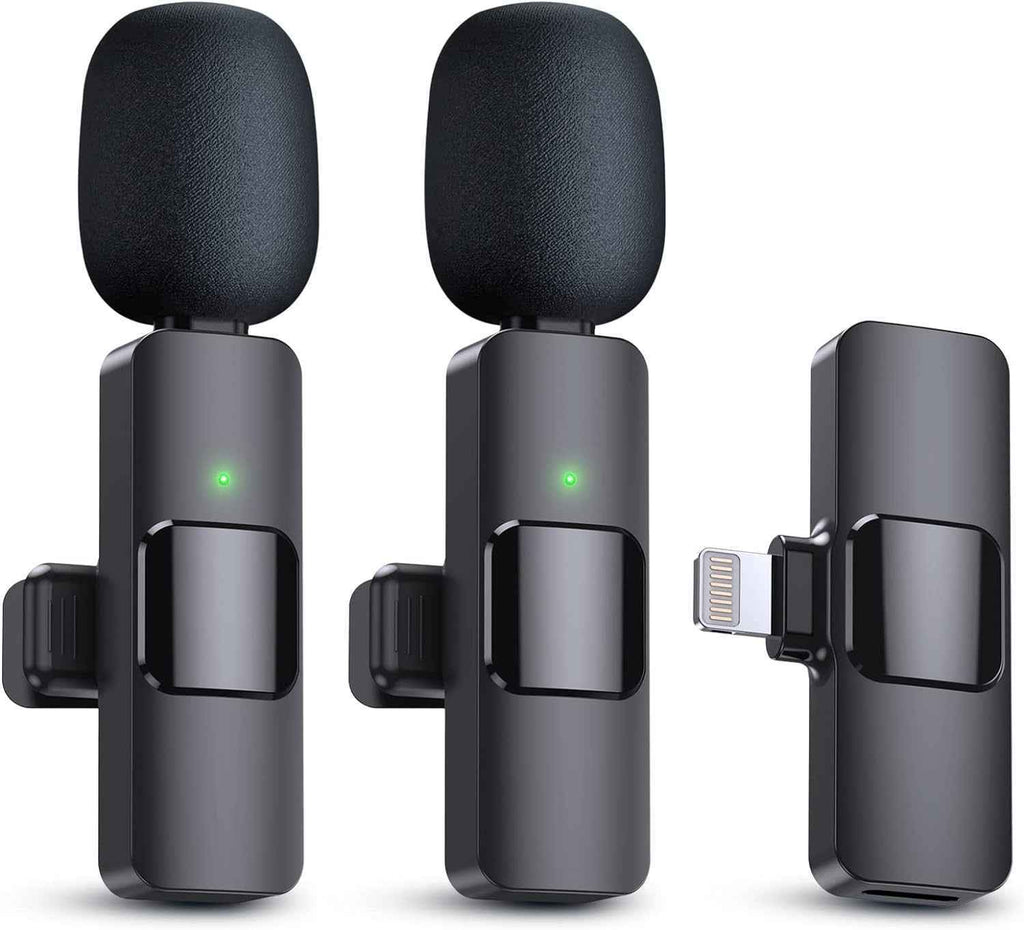 Wireless Lavalier Microphone, Type - C IPhone 15, 16, Rechargeable Wireless Microphone For Video Recording, Game Live Streaming, Interview, Vlog