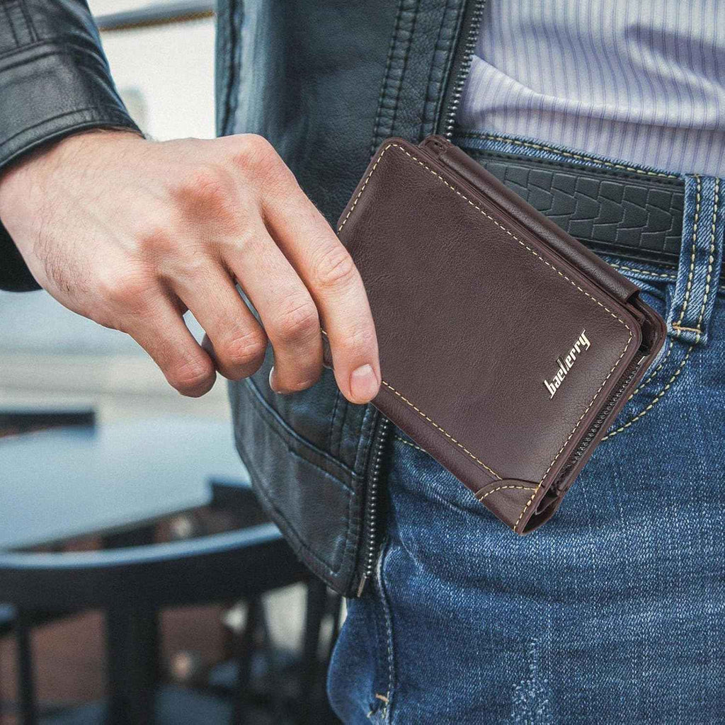 Men's Wallet Brown Khaki