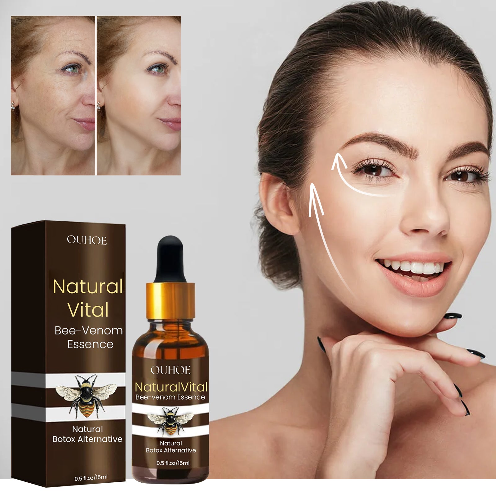 Facial Anti Wrinkle And Firming Skincare Products by OUHOE Hydration