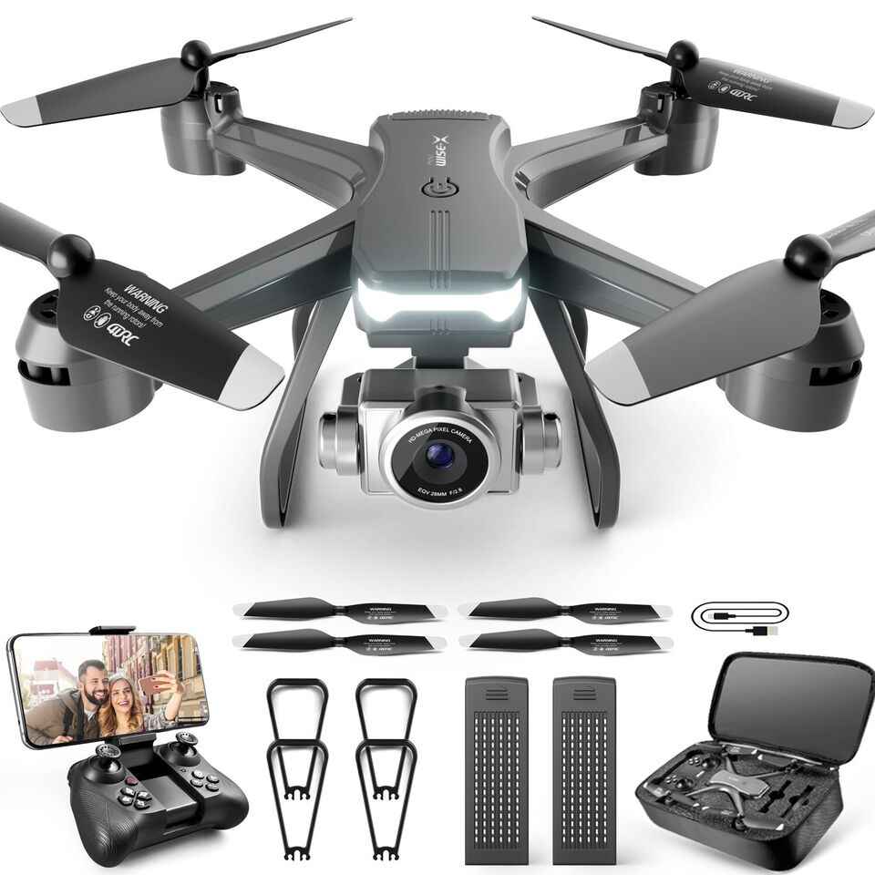Portable Drone 6K HD Dual Camera FPV Quadcopter for Drone Fly & Drone Show