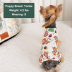 Dog Pajamas Pjs Spring Summer Dog Clothes For Small Dogs Girl Boy