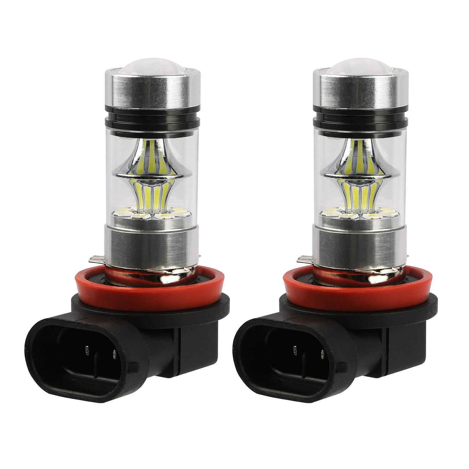 H8 H9 H11 LED Fog DRL Light Bulbs 6000K White (2PCS)