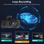 3-channel Car Camera With 32GB MMC Card