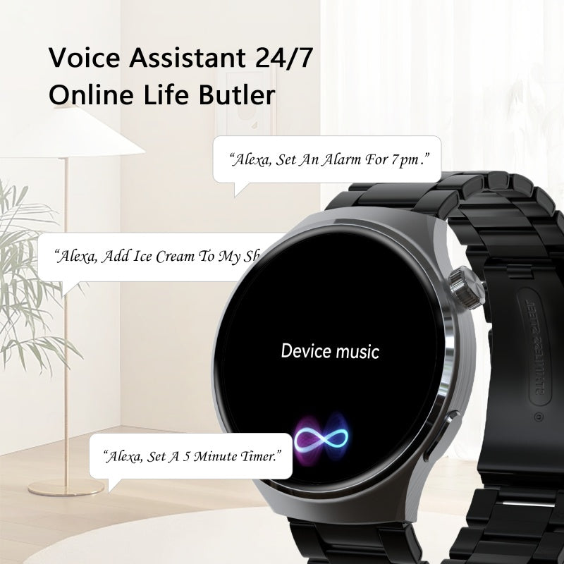 SENBONO V19 Business Men Smart Watch Answer Call Heart Rate
