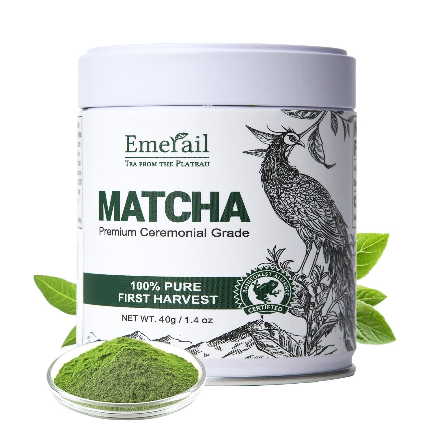 Only Self Pickup-Ceremonial Grade Matcha Green Tea Powder Unsweetened