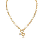 Meteor Wish - A Fashionable And Trendy Necklace Pendant 1-carat Moissanite S925 And Gold Plating