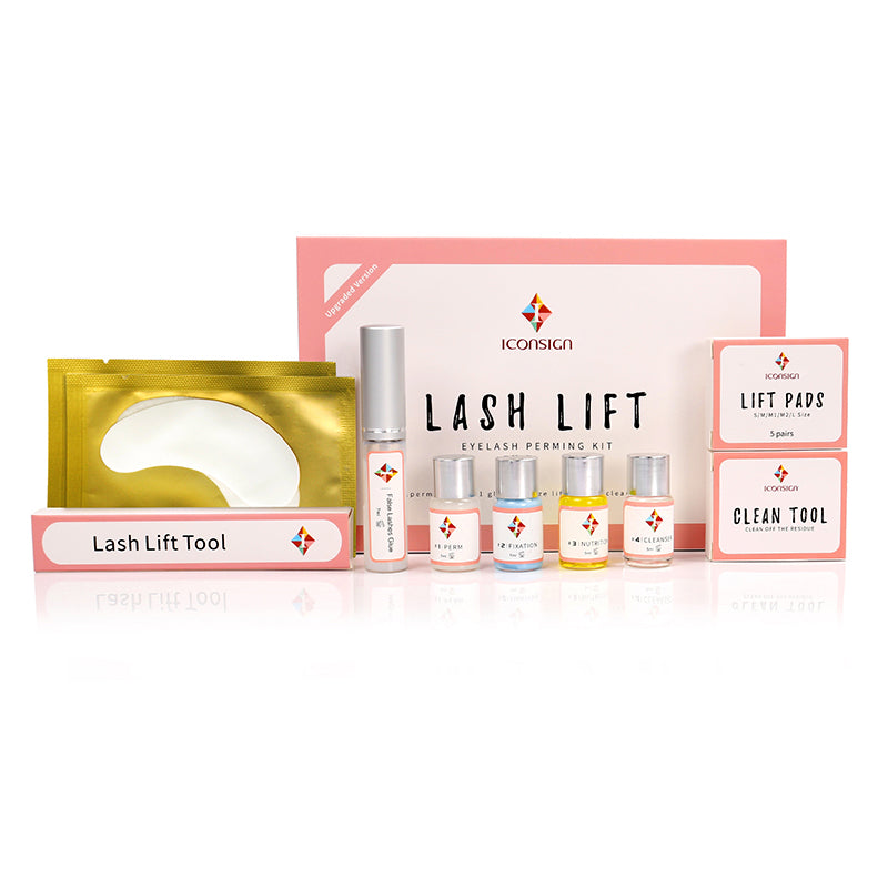 Upgrade Version Lash Lift Kit ICONSIGN Lifting Perm Eyelash Eyes Makeup Tools Fits All Skill Levels