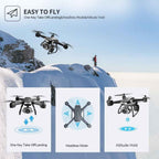 Portable Drone 6K HD Dual Camera FPV Quadcopter for Drone Fly & Drone Show