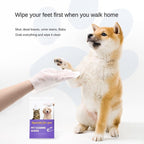 PET Cleaning Deodorizing Bathing Wipes For Dogs And Cats Nourish Fur