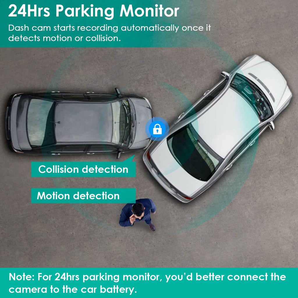 3-channel Car Camera With 32GB MMC Card