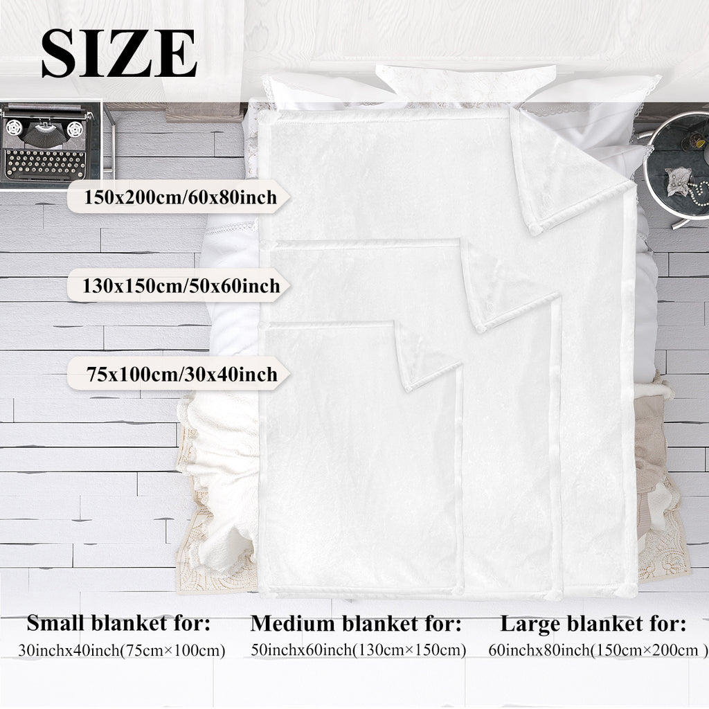 Various Animals Blanket Soft Pig Horse Durable Comfortable Blanket Women Birthday Gift Home Decoration Sofa Couch Office Bed Camping Travel 75x100cm 130x150cm 150x200cm size guide