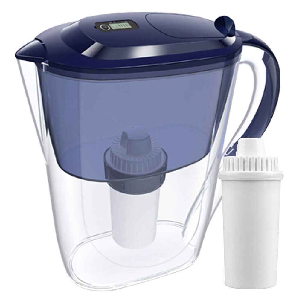 DP06Water Filter Jug Water Pitcher Purifier Cartridge Electronic Indicator 10Cup