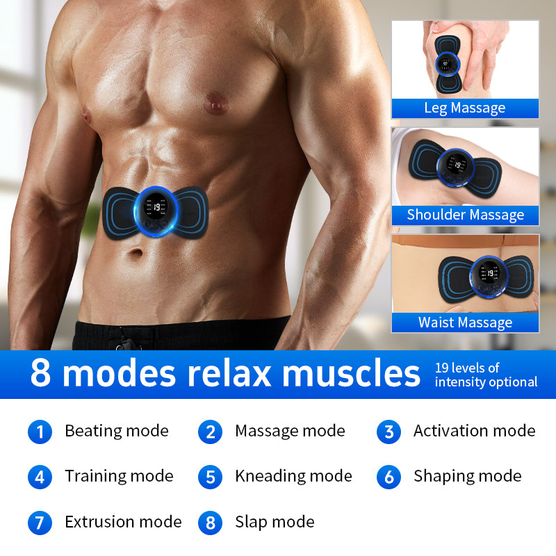 Mini Massage Patch Cervical Massager, Shoulder and Neck EMS massager
