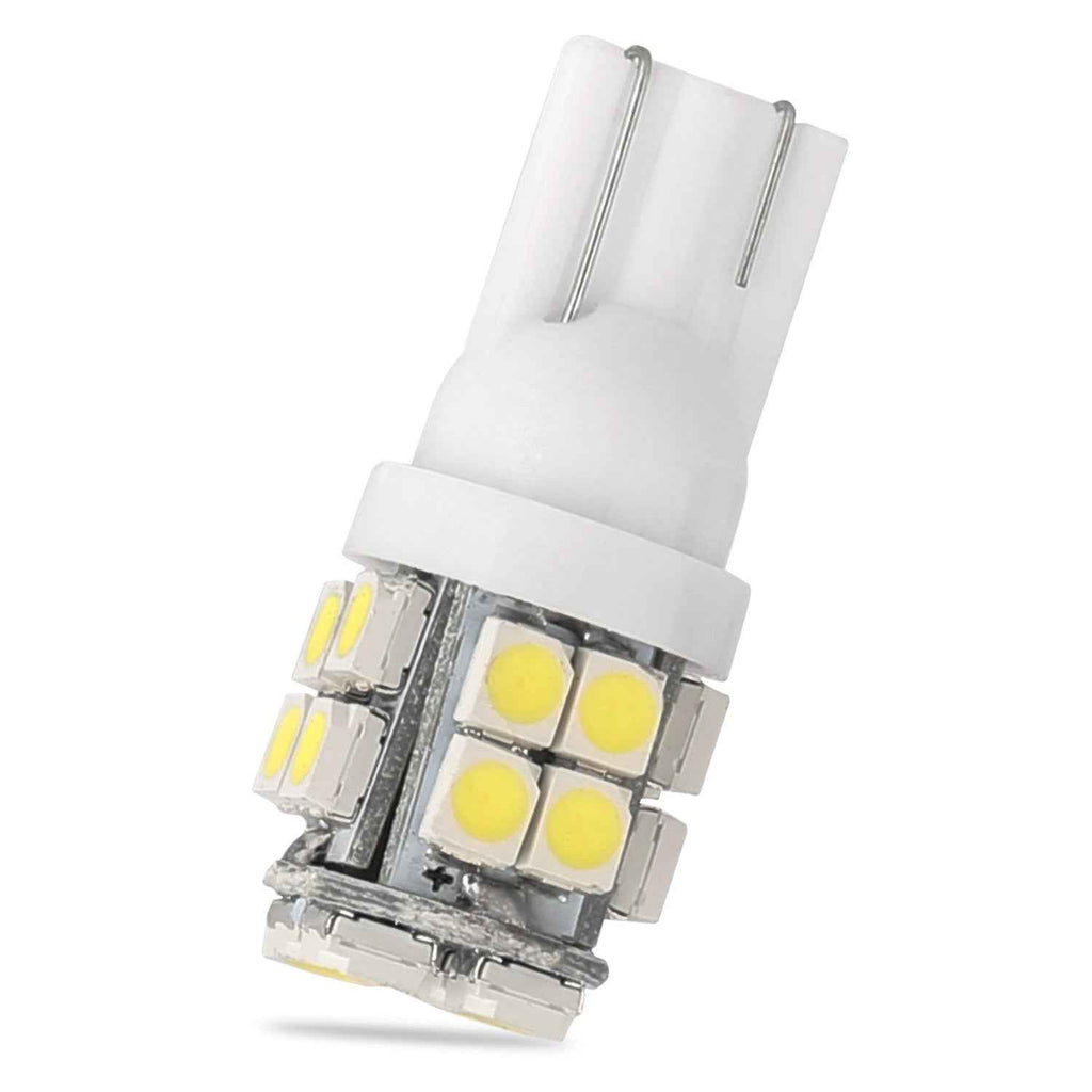 10PCS T10 LED Light Bulbs 6000K White Interior & License Lights