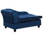 Luxury Small Dog Bed With Hidden Storage Plush Foam