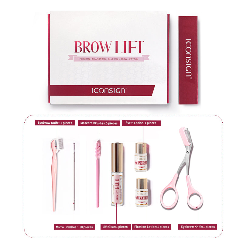 DIY Brow Lamination Eyebrow Kit 45-60 Days ICONSIGN Home