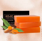 Organic Turmeric Soap Bar For Face, Kojic Acid Soap, Vitamin C, Retino