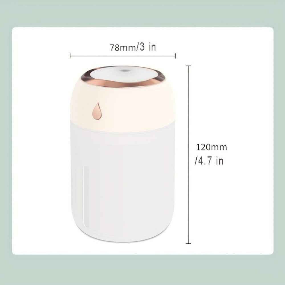 Portable USB Humidifier 220ml Cool Mist Small Humidifier for Home & Office