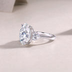 Soul Resonance Moissanite S925 Sterling Silver Jewelry Set Diamond