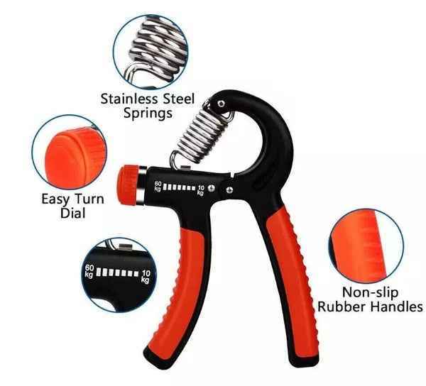 Hand Grip Strength Power Trainer Gripper Strengthener Adjustable Gym Secondary image